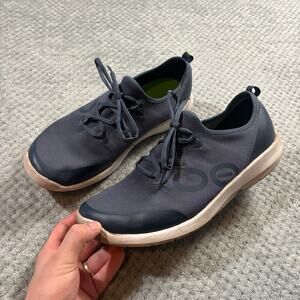 OOFOS OOmg EEzee Low Slip On Recovery Comfort Foam Navy Sneakers Sz 14